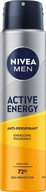 NIVEA MEN ACTIVE ENERGY SPRAY 250ML