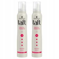 Taft Keratin Mousse pena na silné vlasy 2x200ml