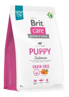 BRIT CARE Dog Free Puppy Losos 3kg