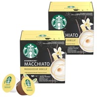 STARBUCKS DOLCE GUSTO VANILLA MACCHIATO káva 2x12