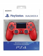 ORIGINÁLNY BEZDRÔTOVÝ OVLÁDAČ DUALSHOCK 4 / MAGMA RED / MODEL V2 / PS4