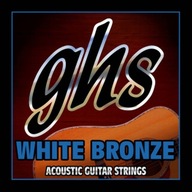 GHS WB L WHITE BRONZE struny akustické 12-54