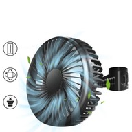 VÝKONNÝ VENTILÁTOR AUTO VENTILÁTOR 12V/24V USB