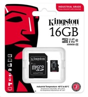 KINGSTON 16 GB micro SD HC C10 UHS U3 V30 100 MB/s