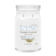 Yankee Candle CLEAN COTTON sviečka 567g