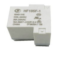 RELÉ 24V DC JQX-105F-1-024D-1HS HONGFA