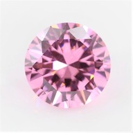 Moissanite Pink Moissanite Pink Brilliant 2 CT 8 mm