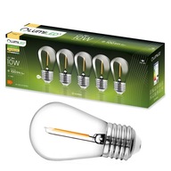 5x E27 FILAMENT LED žiarovka 1W = 10W PRE GIRLAND