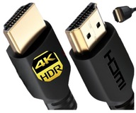 HDMI KÁBEL FULL HD UHD 4K 8K VYSOKORYCHLOSTNÝ KÁBEL 3M HDMI kábel pre TV STRONG