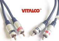 RCA KÁBEL 2X RCA - 2XRCA CHINCH VITALCO 2,5m