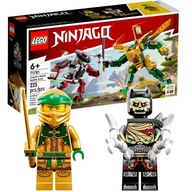 LEGO NINJAGO 71781 ROBOTY ZELENÝ MECH ZLATÝ NINJA