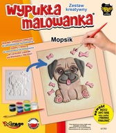 Konvexná farbička – Mops pre bábätko (kreatívna súprava)