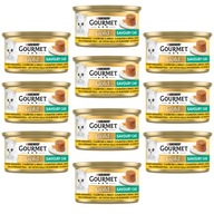 Purina GOURMET GOLD kuracie mrkvové krmivo 10X85g