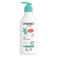 Jemný telový gél OnlyBio Kids pre deti od 3 rokov 300 ml P1