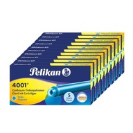 Dlhé náplne do plniaceho pera 4001 PELIKAN 50 ks