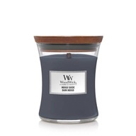 Indigo Suede - WoodWick - stredná sviečka