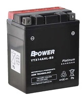 BATÉRIA Bpower YTX14AH-BS YB14-A2 YB14-B2