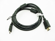 HDMI-MINI HDMI ZLATÝ KÁBEL 1,2m FILTER