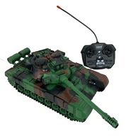 Diaľkovo ovládaný armádny tank zelený RC VOJENSKÉ VOZIDLO