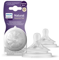 AVENT NATURAL RESPONSE FĽAŠOVÝ CUVNÍK 2ks 6m+