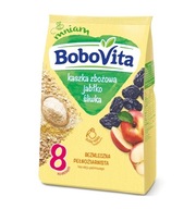 BOBOVITA cereálna kaša JABLKOVÁ SLIVKA 8mc 180g