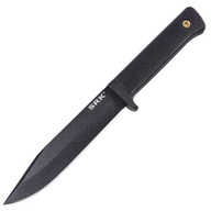 Vojenský nôž Cold Steel Clip-point SRK Black SK5 s puzdrom