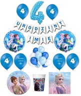 Sada Frozen Balloons Frozen 4 Birthday + Meno