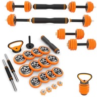 KETTLEBELL Činka SET, 15KG ZÁŤAŽE