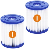 2x Filter pre bazénové čerpadlo Bestway 58381 1249l/h TYP I vložka