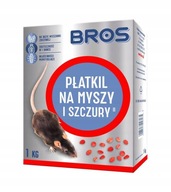 Płatkil POISON vločky pre myši a potkany Bros. 1 kg