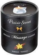 Masážna sviečka Vanilka 80 ml Plaisir Secret