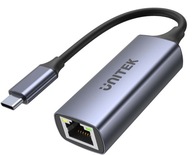 UNITEK ADAPTÉR USB-C - RJ45 M/F, 1GBPS, PD 100W