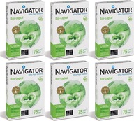 Kopírovací papier Navigator A4 75g 500k biely x6