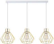 Závesná lampa Luster Loft Brilliant White Gold