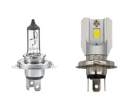 LED ŽIAROVKA SKÚTER H4 HS1 1600 LM 6000K