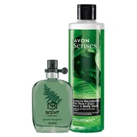 Avon Pánsky set Green Fougere voda + Jungle gél