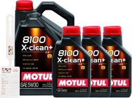 Motul 8100 X-Clean+ 5W30 8L + vešiak