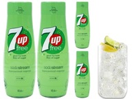 4x SIRUPOVÝ KONCENTRÁT 7up ZADARMO K SODASTREAM SATURATOR 9L NÁPOJE s 440ml