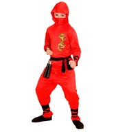 KOSTÝM NINJA RED JAPAN WARRIOR 116