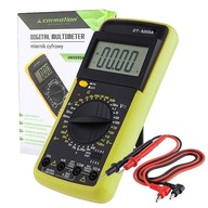 Digitálny merač prúdu, multimeter, skúšačka elektrického napätia s LCD