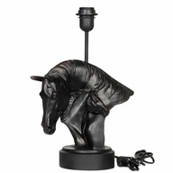 Stolná lampa HORSES, matná čierna