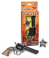 GONHER Cowboy set Revolver s odznakom 204/0