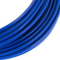 Oceľové PVC lano 1,6/3mm 1x7 MODRÉ 100mb