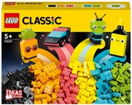 LEGO Classic Kreatívna zábava s neónovými farbami