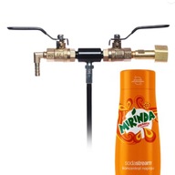 Soda Stream Pol-Poż + Sirup Mirinda 440