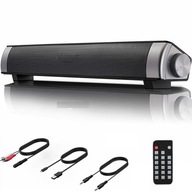 ULTRATENKÝ BLUETOOTH SOUNDBAR 10W MINI JACK 3,5MM AUX RCA USB TF