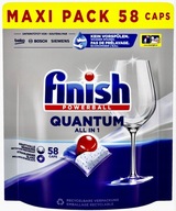 Finish Quantum kapsule do umývačky riadu Maxi 58 ks DE