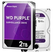 Pevný disk WD Purple 2TB 2000 GB SATA III pre nepretržitú prevádzku