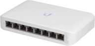 Riadený prepínač 4x POE+ Ubiquiti USW-LITE-8-POE UniFi Gen2 8x 1Gbps RJ45