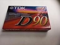 TDK D 90 2001. NOVINKA 1 ks.